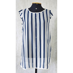 BLUSA REGATA LISTRADA - YESSICA