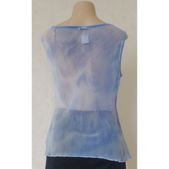 BLUSA TRANSPARENTE ESTAMPADA - EXTREM