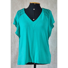 BLUSA VERDE MULLET - GARNÚS