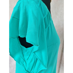 BLUSA VERDE MULLET - GARNÚS