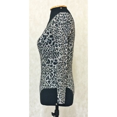 BODY MANGA LONGA ANIMAL PRINT