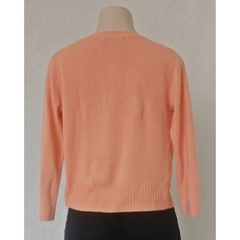 BOLERO TRICOT MANGA 3/4  BORDADO - ALPELO