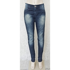 CALÇA JEANS  RETA - VIA LAURENCE