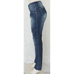 CALÇA JEANS  RETA - VIA LAURENCE