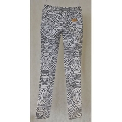 CALCA SARJA  SKINNY ZEBRADA- AVISO