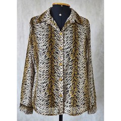 CAMISA ESTAMPA ANIMAL PRINT - PATTY