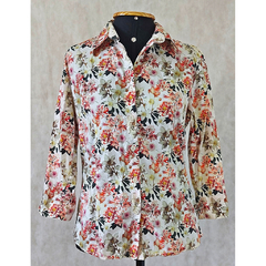 CAMISA FLORAL MANGA 3/4 - LES CHEMISES