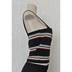 CROPPED TRICOT LISTRADO - SHOULDER