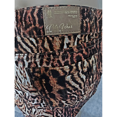 SAIA ALFAIATARIA ESTAMPADA ANIMAL PRINT - POLO WEAR