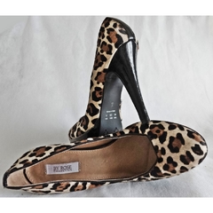 SAPATO MEIA PATA ANIMAL PRINT - BY ROSE COLLECTION