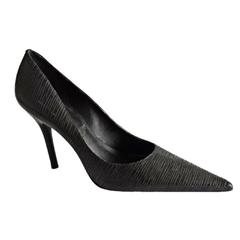 Scarpin Couro Preto - Dumond