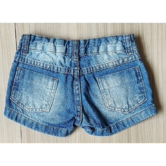 SHORTS JEANS COM APLIQUES - PARIZI