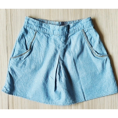 SHORTS SAIA JEANS  - LIS ANIS