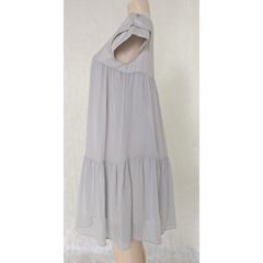 VESTIDO MÉDIO EVASE EM CREPE - ALPELO-KEEN 