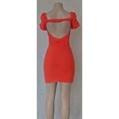 VESTIDO MINI COM DECOTE NAS COSTAS - DNZ