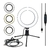 Ring Light Completo Iluminador Portátil 8 Polegadas + Tripé - comprar online