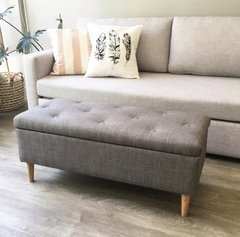 BANQUETA BAULERA TAPA BOTONÉ 1.00 x 0.40 MT