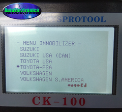 Programador De Llaves Ck100 Automotriz Ck-100 Obd2 AutoElectrónica