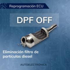 Eliminación Filtro de Particulas Diesel DPF-Off