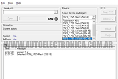 Programador Renesas H8SX + RH850 Airbag SRS Toyota Honda CAN UART - comprar online