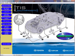 Scanner Toyota Otc Techstream v.17 2022 Hilux Etios - comprar online