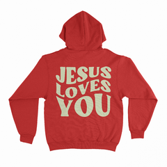 Sudadera Jesus loves you - comprar en línea