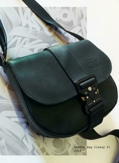 Bolso Saddle de piel - comprar en línea