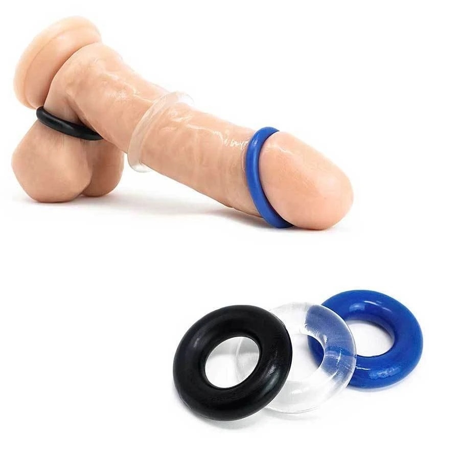 Set 3 Anillos Stay Hard - Comprar en EROTYKA Sex Shop