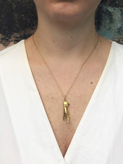 Collar Cangrejo Mini Oro - comprar online