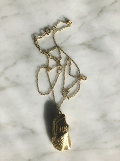 Collar Caracol Oro - Clarisa Furtado Jewelry