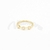 Anillo dorado NA1401 - comprar online