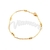 Pulsera de Acero Dorado NB1049