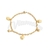 Pulsera Acero dorado NB1561