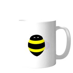 Caneca Cerâmica Bees