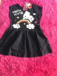 Vestido hello kitty babado