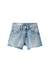 SHORT CON ROTURAS AZUL - Art. 3454