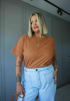 T-shirt Tali 100% algodão Plus Size - comprar online