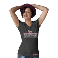 Camiseta Feminina Barolo Quero Ser Campeão - QESTILOS - Todos os estilos em um só lugar