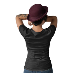 Camiseta Feminina Gola V Cellos Horns Premium - loja online