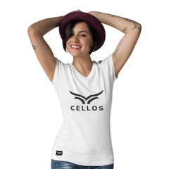 Camiseta Feminina Gola V Cellos Classic Ii Premium W - QESTILOS - Todos os estilos em um só lugar