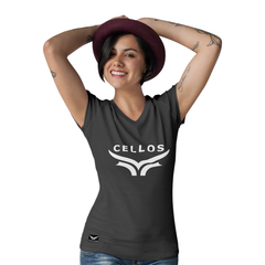 Camiseta Feminina Gola V Cellos Up Premium W