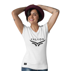Imagem do Camiseta Feminina Gola V Cellos Up Premium W