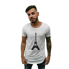Camiseta Longline Cellos Eifel Tower Premium
