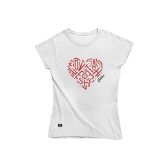 Camiseta Feminina Cellos Heart Premium na internet