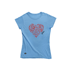 Camiseta Feminina Cellos Heart Premium na internet