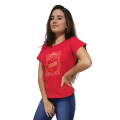 Camiseta Feminina Cellos Retro Frame Premium - QESTILOS - Todos os estilos em um só lugar