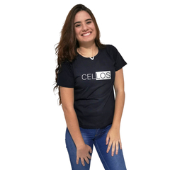 Camiseta Feminina Cellos Half Box Premium