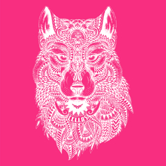 Imagem do Camiseta Feminina Cellos Abstract Wolf Premium