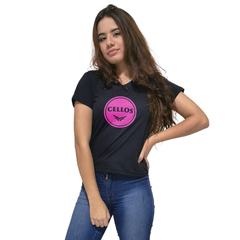 Camiseta Feminina Gola V Cellos Bowl Premium