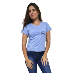 Camiseta Feminina Gola V Cellos Circle Premium - QESTILOS - Todos os estilos em um só lugar